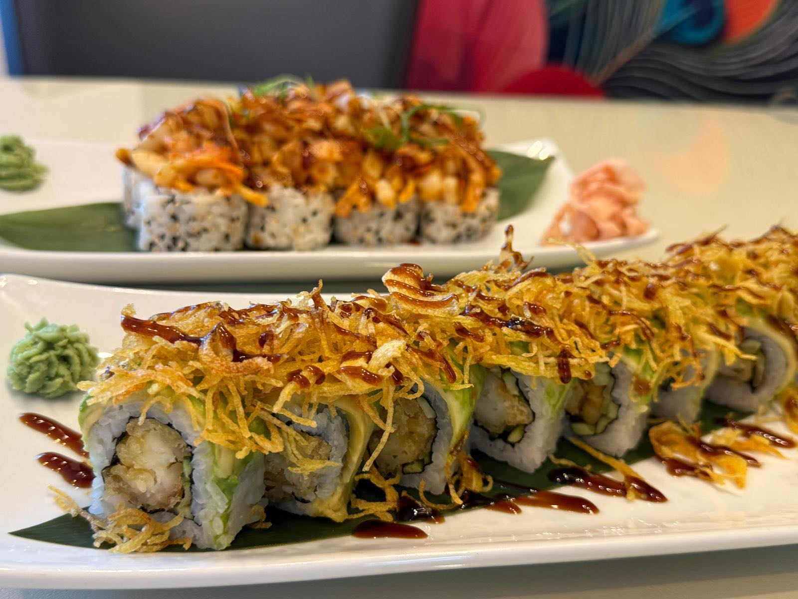 Fresh sushi platter
